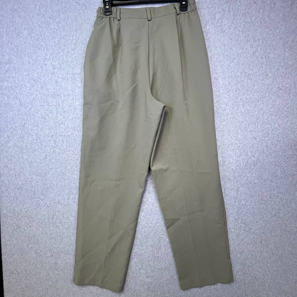 Khaki Pants Women's 34 Straight Leg High Rise Career Casual Stretch 28x29 - Picture 10 of 11